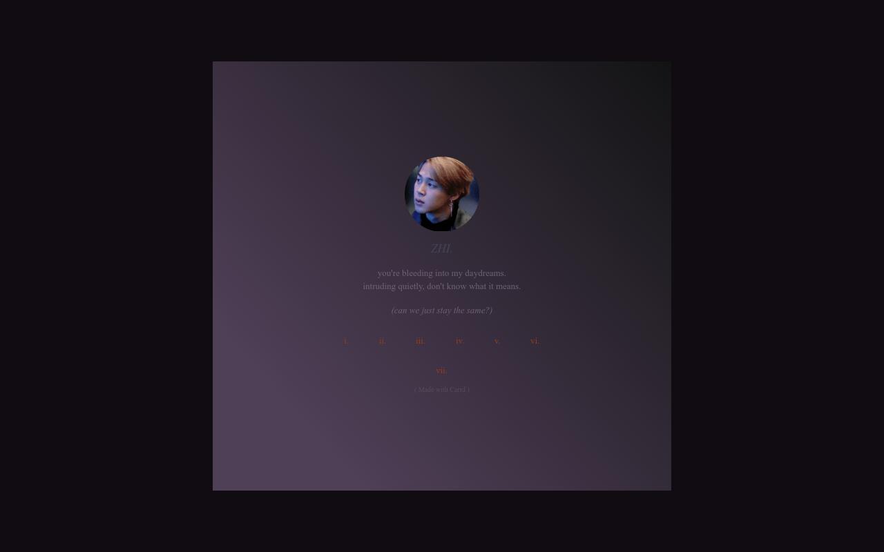 Carrd profile picture for @lowlife